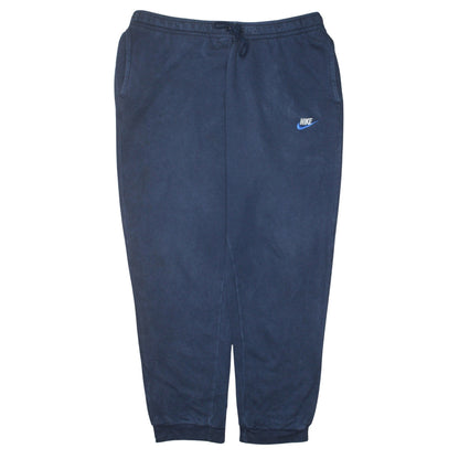 Nike Men Blue XL Fleece Joggers Sweatpants Regular Fit