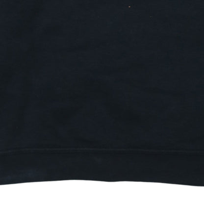 Nike Women's Black Medium Pullover Sweatshirt with Logo Print