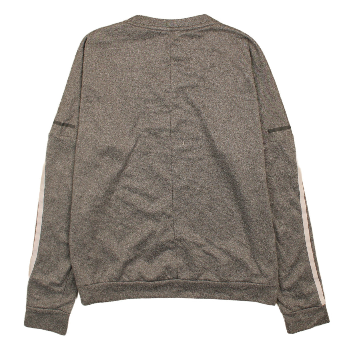 Adidas Mens Grey Medium Crew Neck Running Sweatshirt