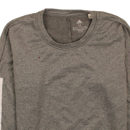 Adidas Mens Grey Medium Crew Neck Running Sweatshirt