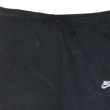 Nike Men's Black Medium Jogger Sweatpants with Elastic Drawstring Waist