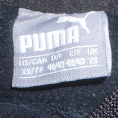 Puma Men's Black XS Pullover Hoodie Classic Logo Sportswear