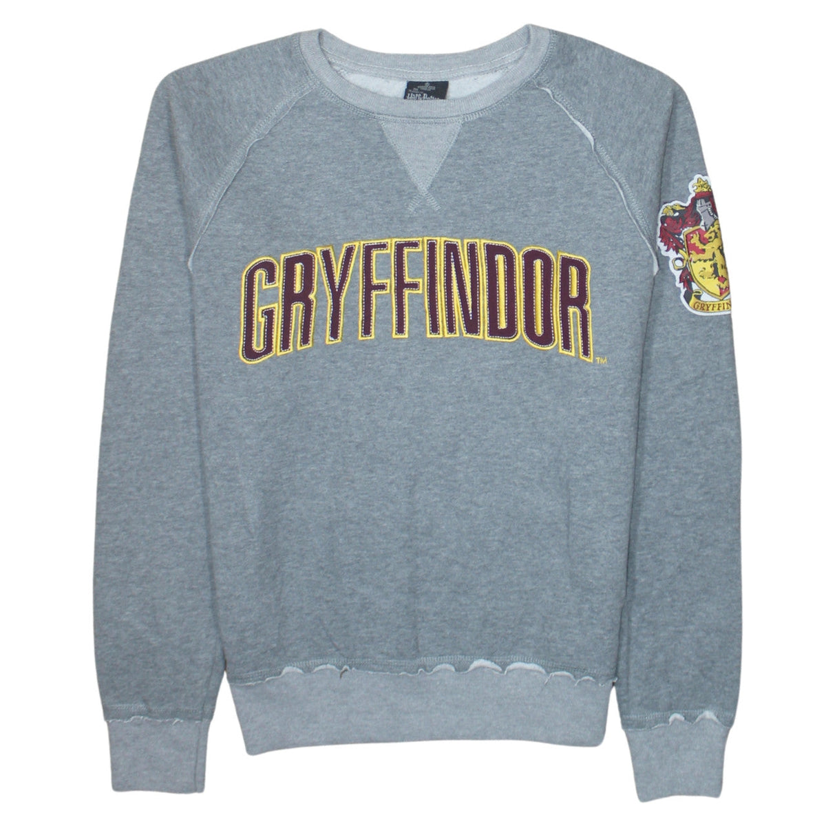Warner Bros Men’s Grey Gryffindor Crew Neck Sweatshirt Size M