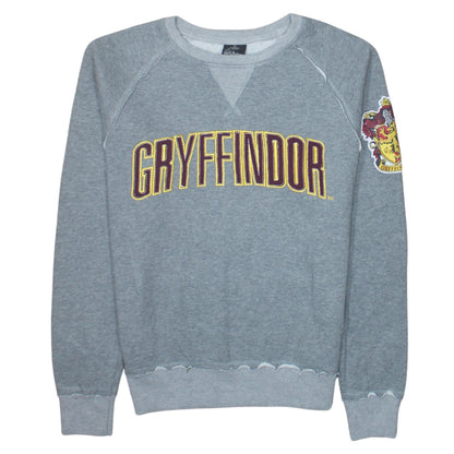 Warner Bros Men’s Grey Gryffindor Crew Neck Sweatshirt Size M