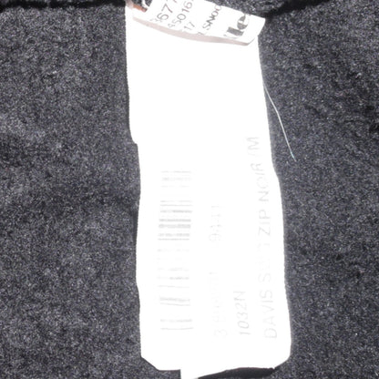 Ellesse Womens Black Full Zip Hoodie Medium Cotton Blend Sportswear