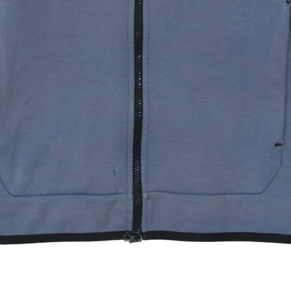 Nike Men's Blue Full Zip Hooded Sweatshirt XS