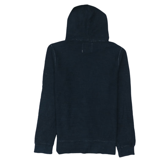 Hollister Men's Blue Pullover Hoodie Size L Cotton Blend