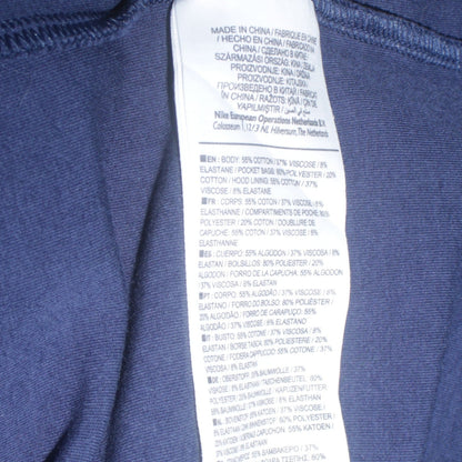 Nike Men’s Blue Full Zip Paris Hoodie Size S Athletic Fit