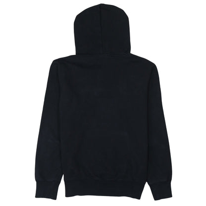 Champion Men's Black Pullover Hoodie Small Embroidered Logo