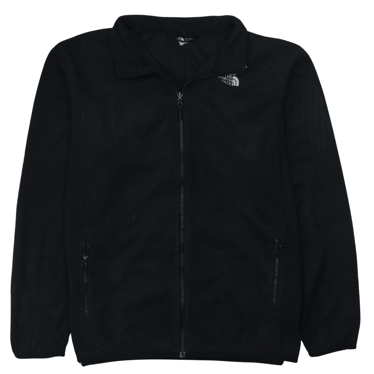 The North Face Men's Black XL Fleece Full Zip Outdoor Jacket