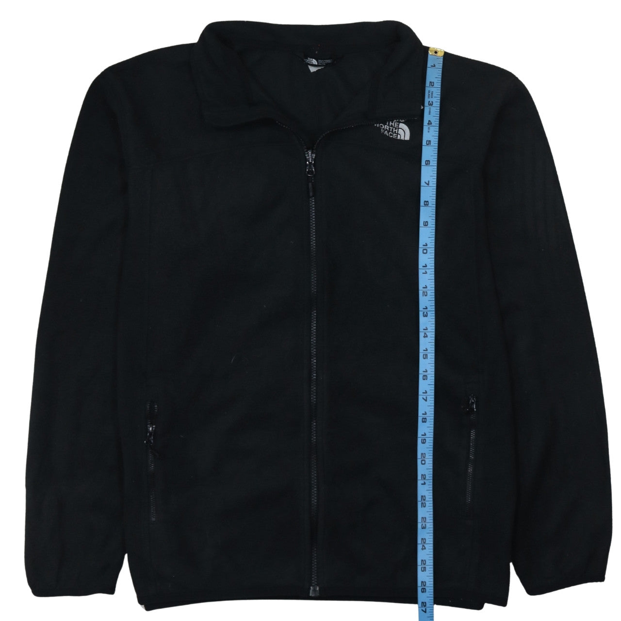 The North Face Men's Black XL Fleece Full Zip Outdoor Jacket