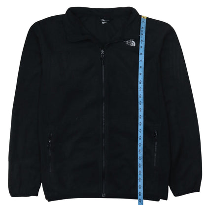 The North Face Men's Black XL Fleece Full Zip Outdoor Jacket