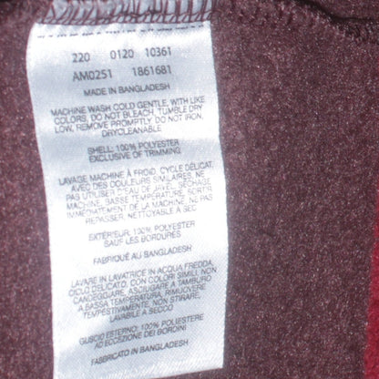 Columbia Men's Brown Fleece Henley Sweatshirt Size L Outdoor