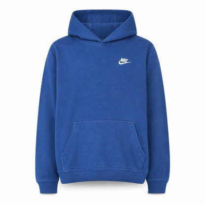 Nike Boys Blue XL Pullover Hoodie Sweatshirt Standard Fit Kangaroo Pocket