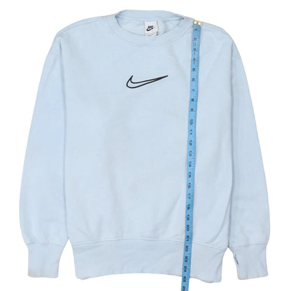 Nike Men’s Blue XS Pullover Sweatshirt Crew Neck Fleece