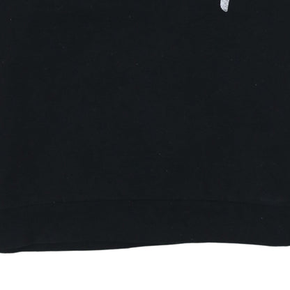 Disney Primark Cares Black Glitter Logo Sweatshirt XS Women