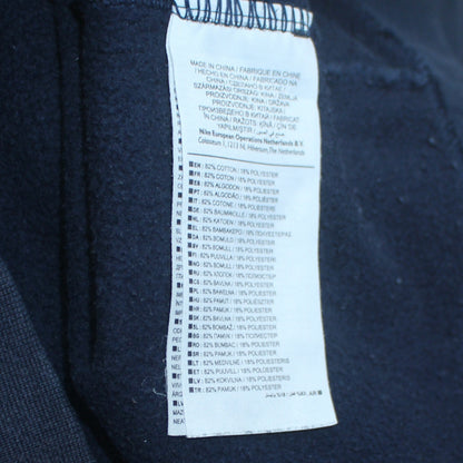 Nike Men’s Blue Air Logo Crew Neck Pullover Sweatshirt Size S