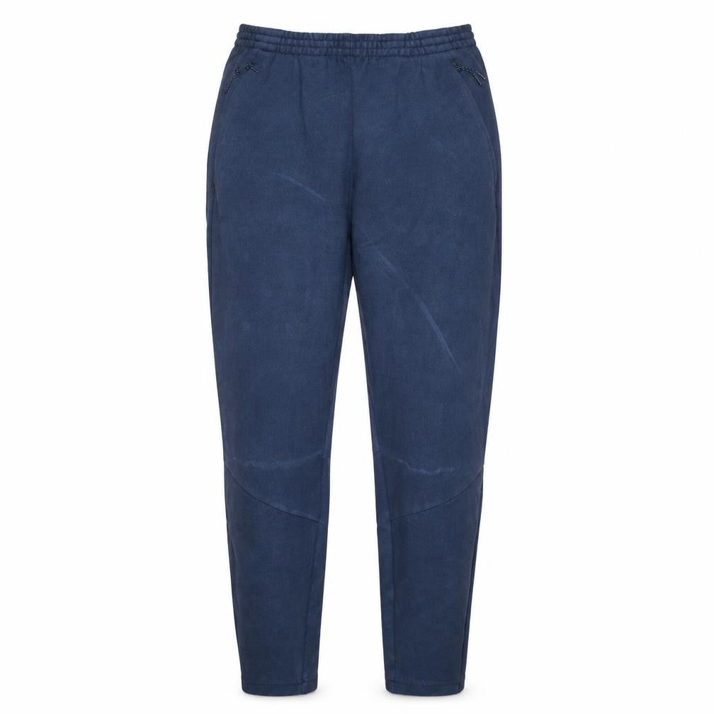 Adidas Men's Blue Jogger Trousers M Regular Fit Cotton Blend