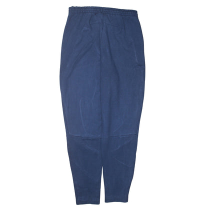 Adidas Men's Blue Jogger Trousers M Regular Fit Cotton Blend