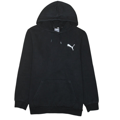 Puma Men's Black Pullover Hoodie Size S Regular Fit Sportswear