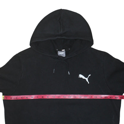 Puma Men's Black Pullover Hoodie Size S Regular Fit Sportswear