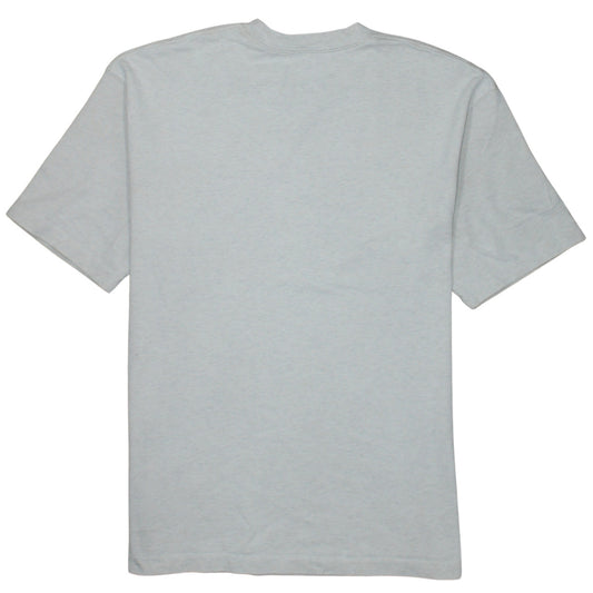 Jordan Men's White Cotton Crew Neck Sports Logo T-Shirt L