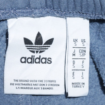 adidas Mens Blue Jogger Sweatpants S Tapered Fleece Activewear