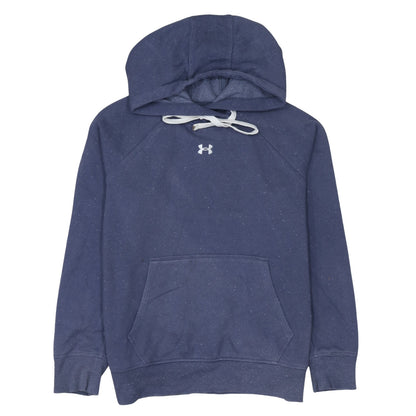 Under Armour Men Blue Small Pullover Hoodie Long Sleeve Sports Loose Fit