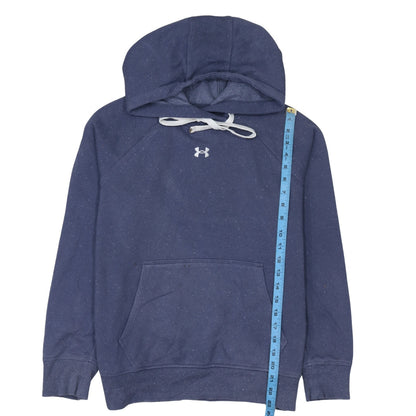Under Armour Men Blue Small Pullover Hoodie Long Sleeve Sports Loose Fit
