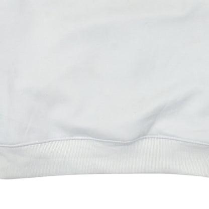 Nike Men's White Pullover Sweatshirt M Logo Athletic Crew Neck