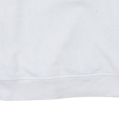 Levi's Men's White Logo Crew Neck Sweatshirt Size S Pullover