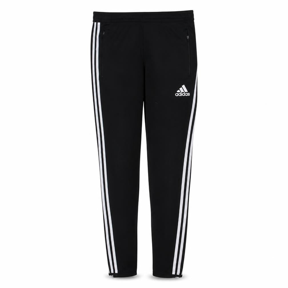 adidas Men’s Black Slim Fit Track Pants S Climalite Zip Pockets