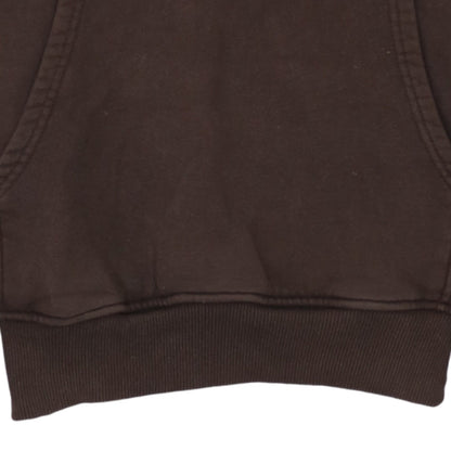 The North Face Men's Brown Pullover Hoodie Size S Cotton Sweatshirt