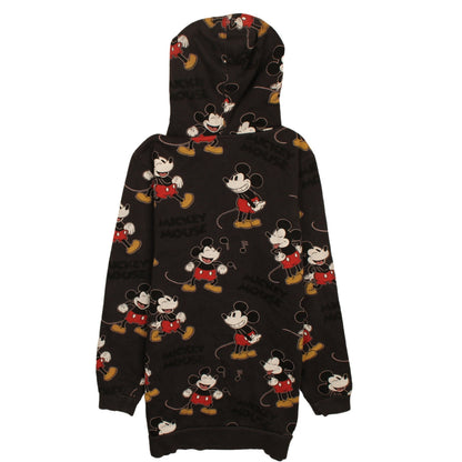Disney Boys Black Mickey Mouse Pullover Hoodie Age 13-14 Years