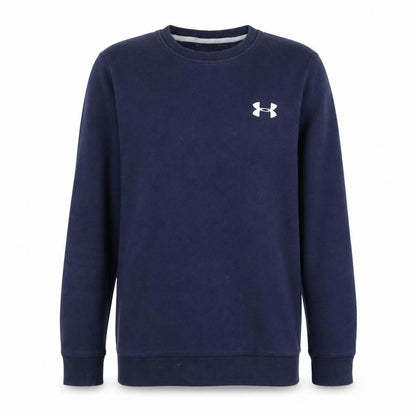 Under Armour Men's Blue ColdGear Fitted Crew Neck Sweatshirt M