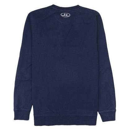 Under Armour Men's Blue ColdGear Fitted Crew Neck Sweatshirt M