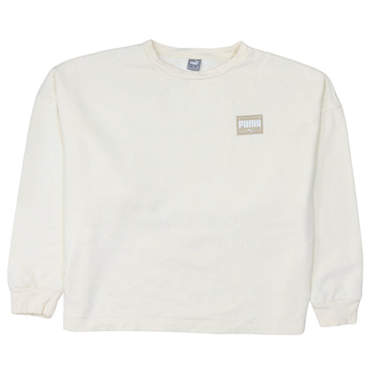Puma Men's Beige 2XL Crew Neck Pullover Sweatshirt