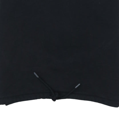 The North Face Women's Black & White 1/2 Zip Hoodie Size M Cotton Blend