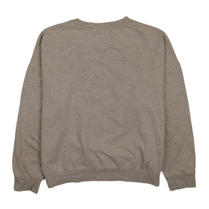 Disney Women Grey Mickey Mouse Christmas Sweatshirt XL