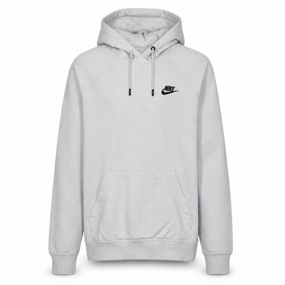 Nike Men's Beige Pullover Hoodie XS Fleece Logo Sweatshirt