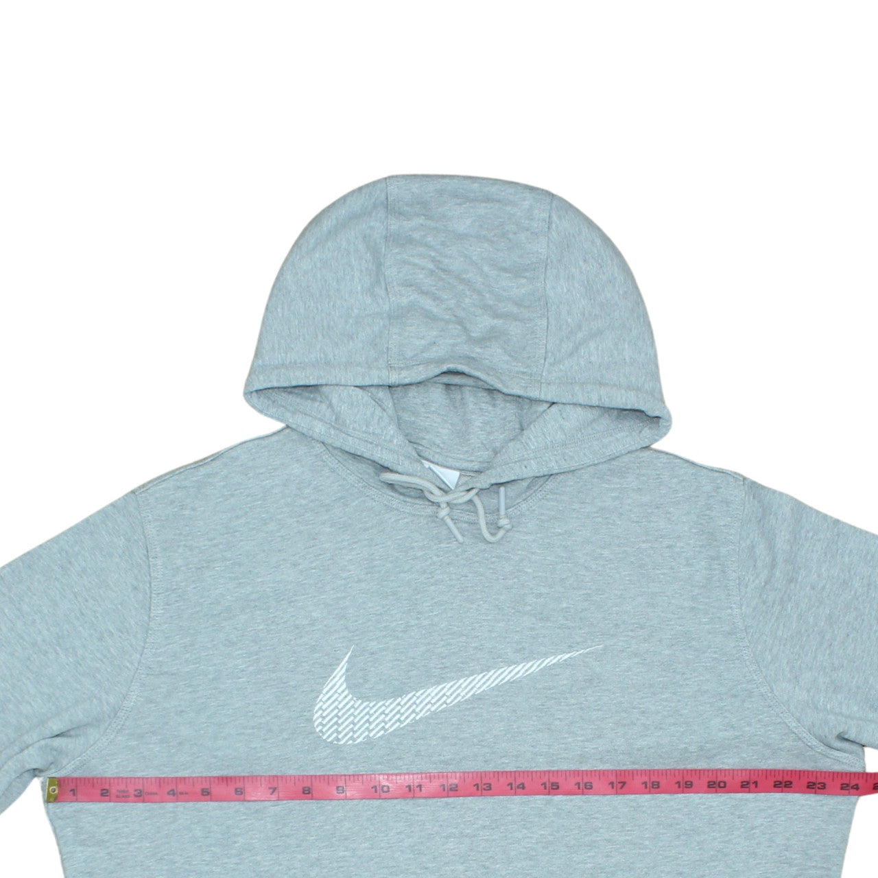 Nike Men's Grey XL Pullover Hoodie Sweatshirt with Logo