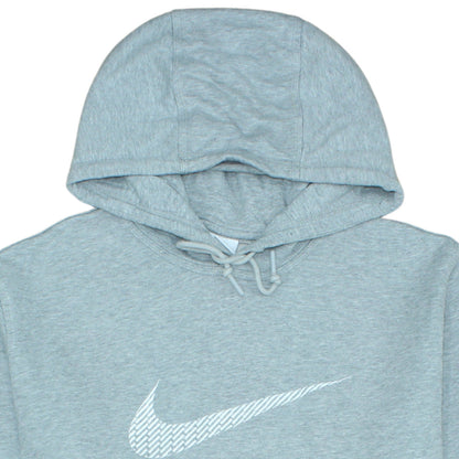 Nike Men's Grey XL Pullover Hoodie Sweatshirt with Logo