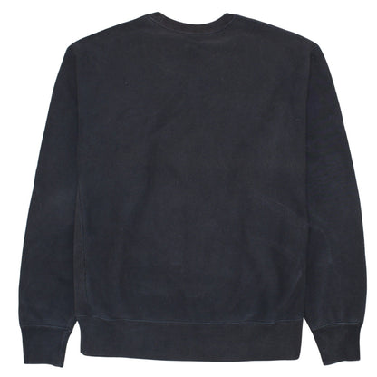 Champion Men's Black Large Reverse Weave Pullover Sweatshirt