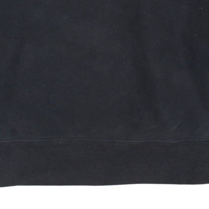 Champion Men's Black Large Reverse Weave Pullover Sweatshirt
