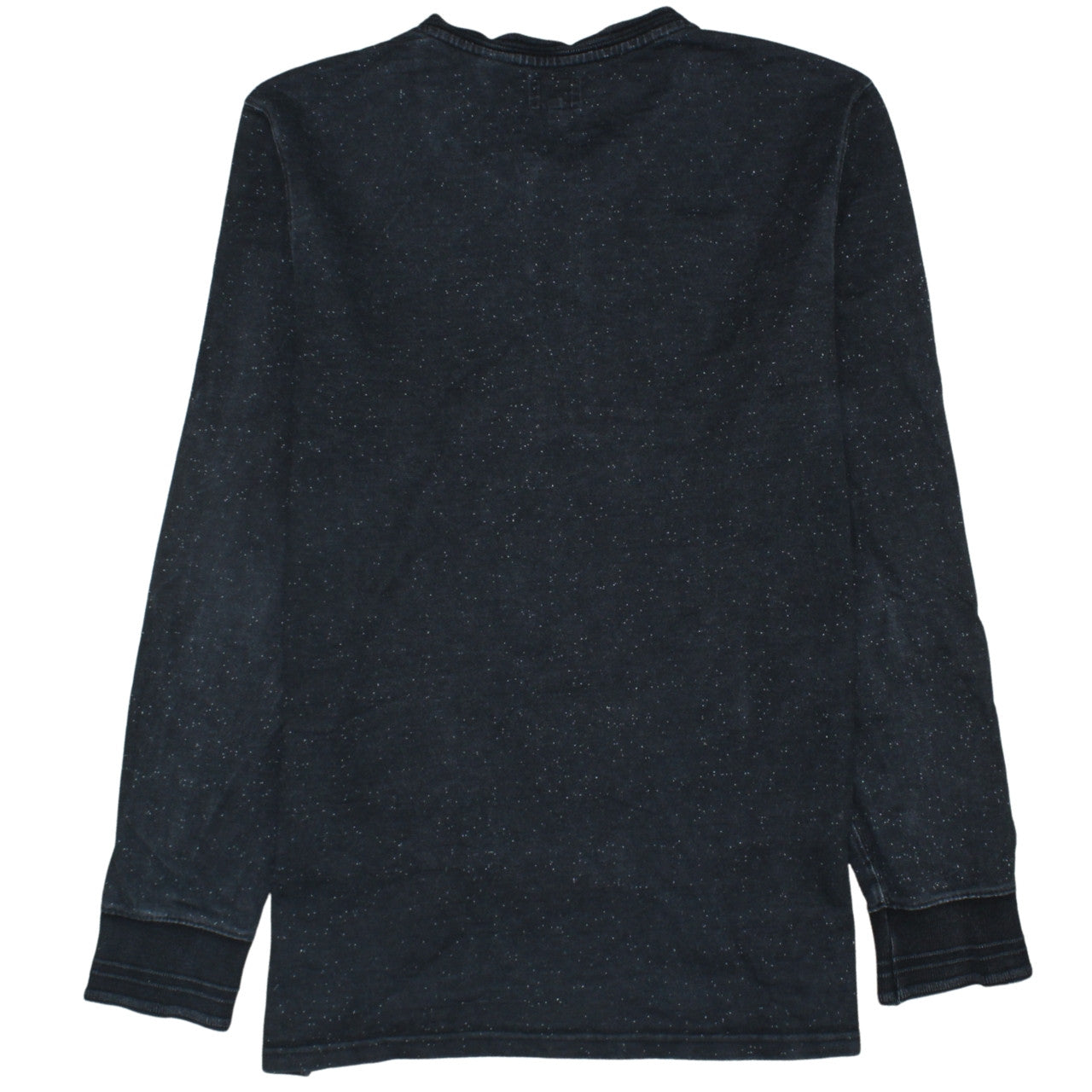 Levi's Men's Black Long Sleeve Henley Cotton T-Shirt Size L