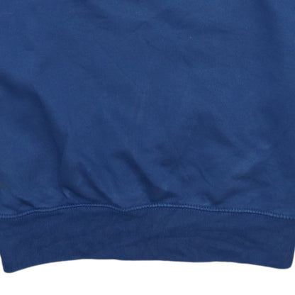 Nike Men’s Blue XS Pullover Sweatshirt with Logo Tape Trim