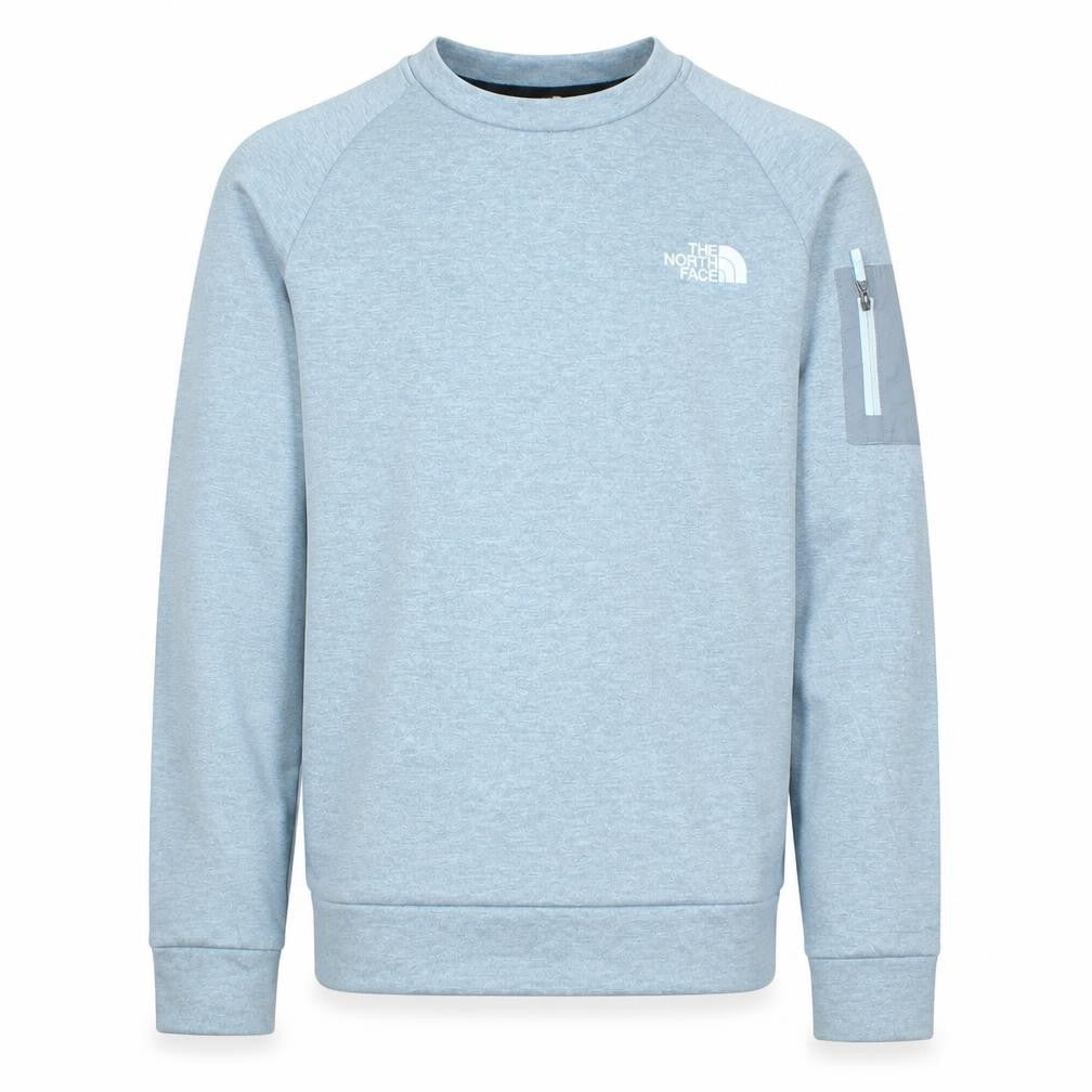 The North Face Boys Grey XL Pullover Sweatshirt Polyester Crew Neck