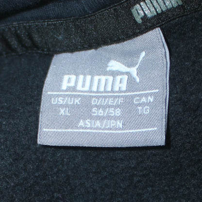 Puma Men's Black XL Pullover Hoodie Graphic Logo Sportswear