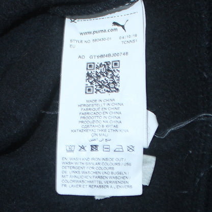 Puma Men's Black XL Pullover Hoodie Graphic Logo Sportswear