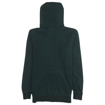 Vans Mens Green XS Pullover Hoodie Off The Wall Logo Skateboard Sweatshirt